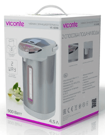 Термопот 4,5л VICONTE VC3246 900Вт